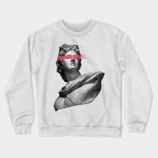 Funky Greek Statue Crewneck Sweatshirt